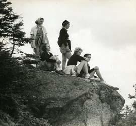 Whiteface Mountain, Sandwich, N.H, circa 1950.