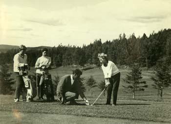 Golfing at Caddy Camp