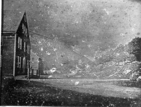 Samuel Bemis daguerreotype of Crawford Notch, c. 1840