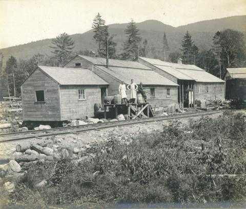 Logging camp