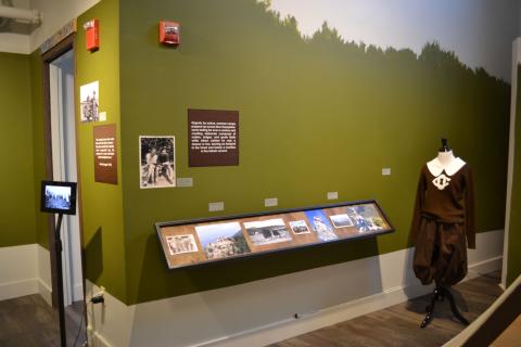 Summer Camps exhibit gallery view