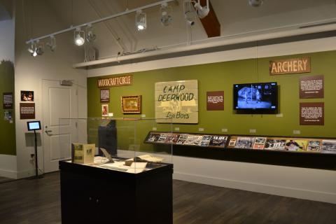 Summer Camps exhibit gallery view