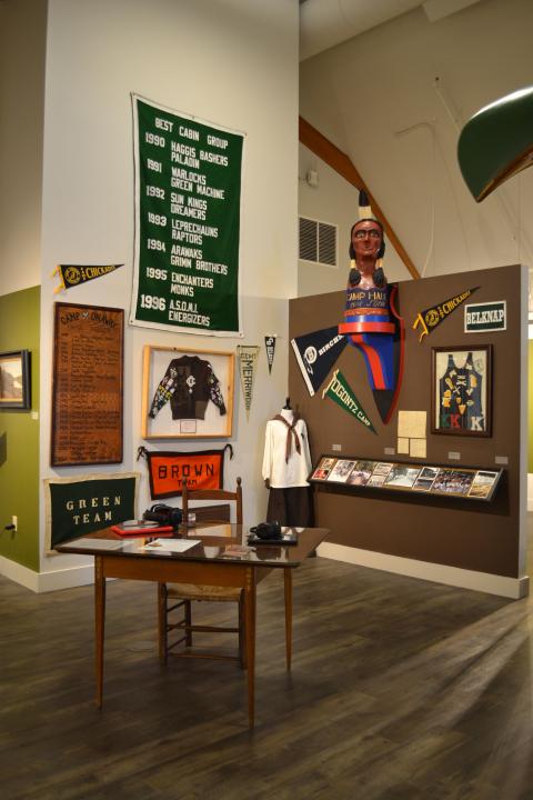 Summer Camps exhibit gallery view