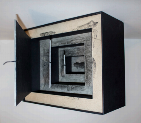 through the door open