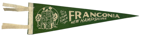 Photograph of Franconia, New Hampshire Pennant