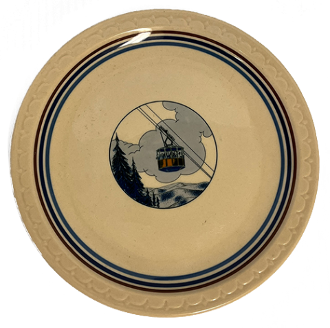 Photograph of plate depicting Tramway.