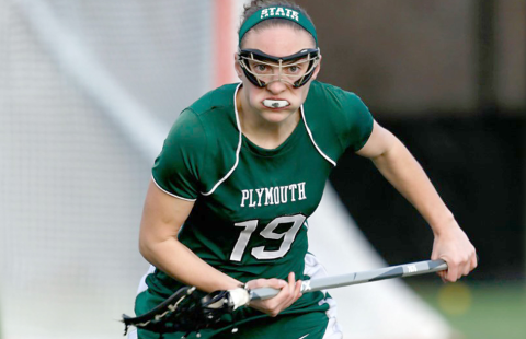 lacrosse player, Emily Sauls ’19