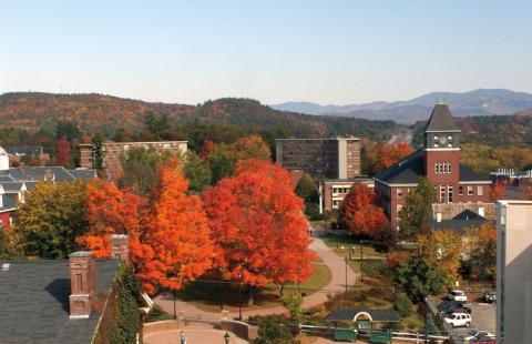 The mountains around PSU campus