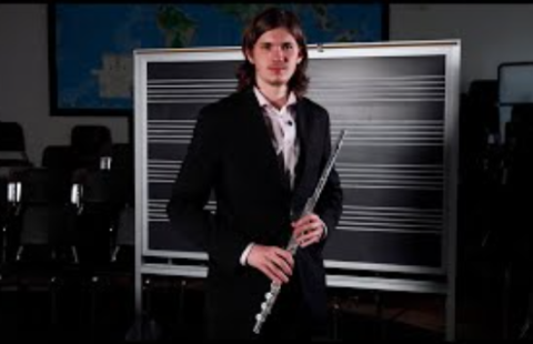 Student flutist
