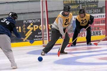 Broom ball game