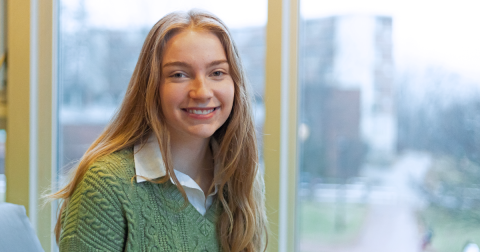 Corinne Cloutier ’25: Highlighting Campus and Career Possibilities