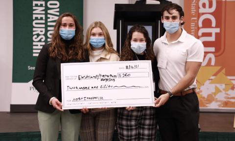 Olmo’s Desk Swop and a Panther Bucks Recycling System