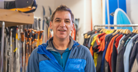 Outdoor Center Director Craig Paiement