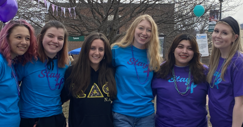 PSU的“走出黑暗”筹款活动 for Suicide Prevention