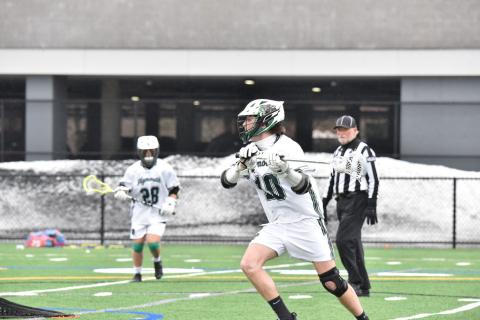 Lacrosse Player #10 and #38