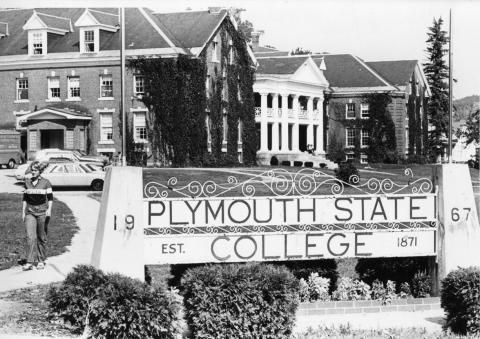 PSU campus in the 1970s