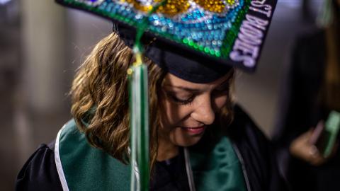 Plymouth Student at 毕业典礼