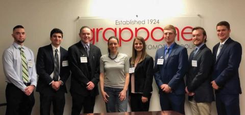 Larry Haynes ’86, president and CEO of the Grappone Automotive Group, and a first-generation college graduate