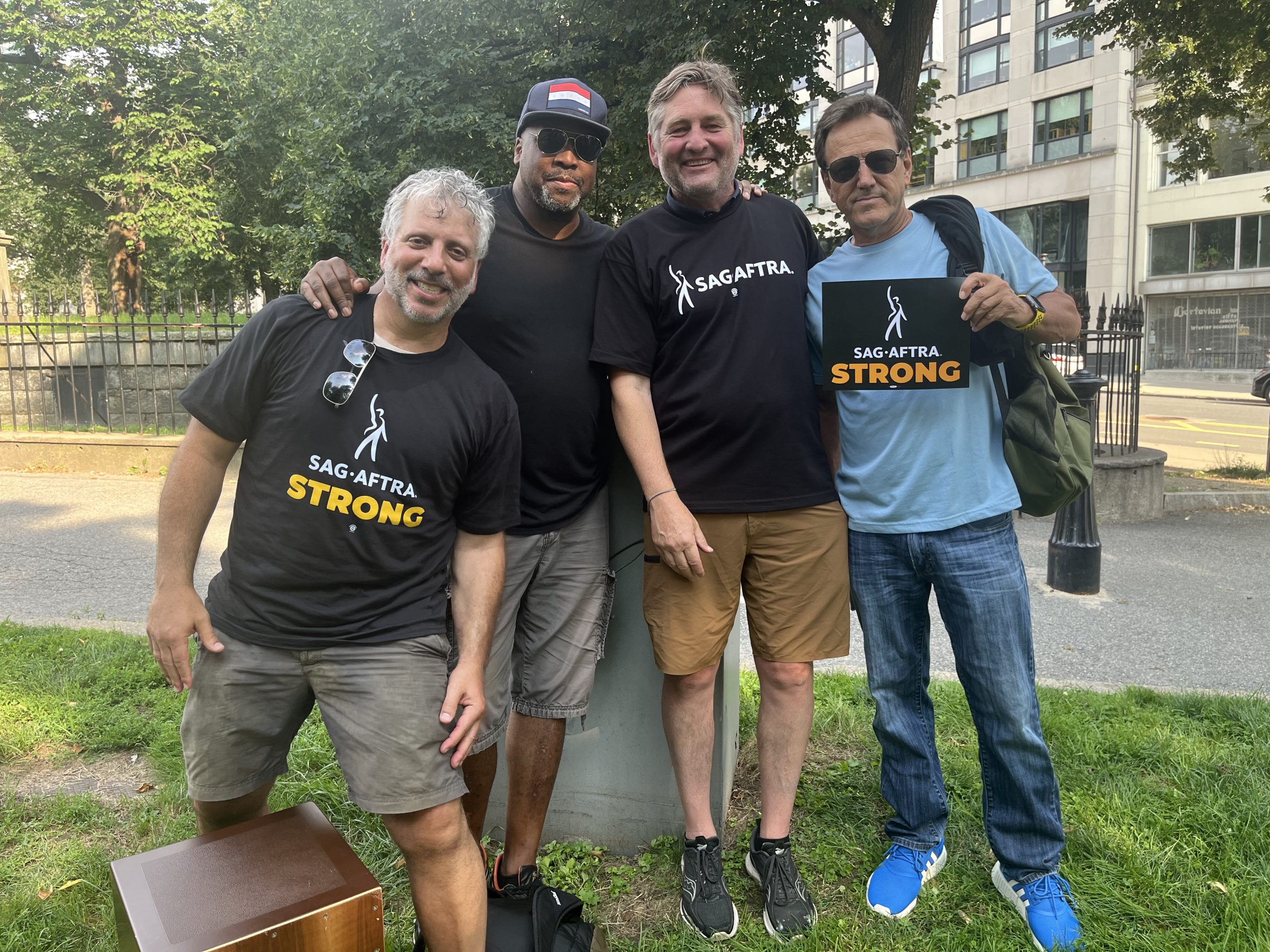 Four SAG-AFTRA strikers