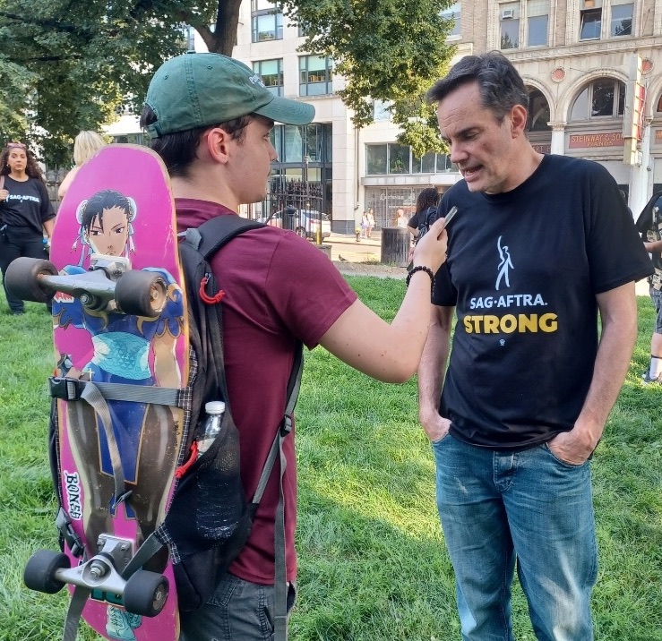 Jacob interviews SAG-AFTRA member Bill Motors